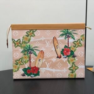 Louis Vuitton Pochette Voyage Ld Handbag M83465 Apricot